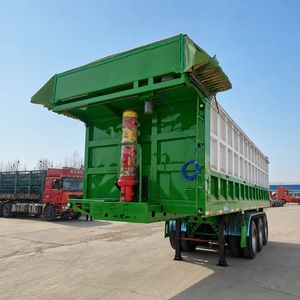 Heavy Load Dump Trailer for Construction Hauling