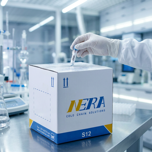 NERA S Series Disposable Vaccine Cold Chain Parcel Simple Recycling 2-8°C Precision for Biopharma Last-Mile Delivery